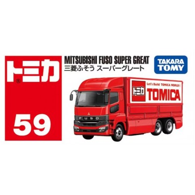 Tomica 合金車 - No.59 Mitsubishi Fuso Super Great '26 